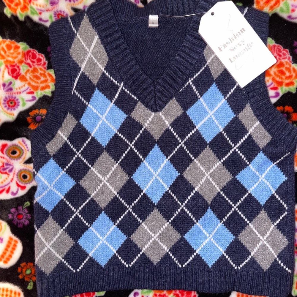 V Neck Sweater Vest
